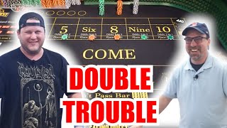 🔥DOUBLE TROUBLE🔥 30 Roll Craps Challenge – WIN BIG or BUST #320
