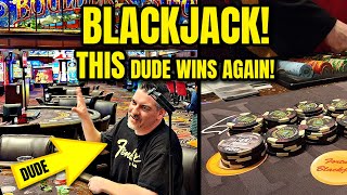 Blackjack – Big Win at the Table!