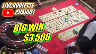 🔴LIVE ROULETTE |🚨 BIG WIN 💲3.500 In Casino Las Vegas 🎰 Thursday Session  Exclusive ✅ 2023-06-29