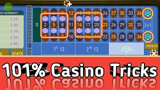 101% Best Casino Trick // Roulette Strategy To Win //Roulette #money #earnmoneyonline #viralvideo