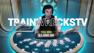 TRAINWRECKTV’S BLACKJACK STRATEGY PAID OVER $2,000!