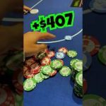 FLOPPING 3 KINGS at the WYNN LAS VEGAS!! **POKER IS EZ… #shorts #poker