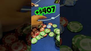 FLOPPING 3 KINGS at the WYNN LAS VEGAS!! **POKER IS EZ… #shorts #poker