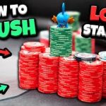 Making $100/hr in TEXAS POKER!! Dominating LOW STAKES! | Poker Vlog #215