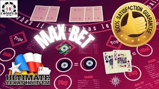 🔵ULTIMATE TEXAS HOLD EM! 💥MAX BET RUN!👀NEW VIDEO DAILY!
