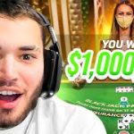 Adin WON $1,000,000 Gambling LIVE on Stream!