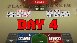 BACCARAT | DAY 4 – 500 to 5000 Challenge