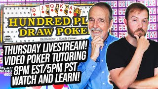 🔴 10-play Ultimate X Video Poker Training! Learn To Play And Win!