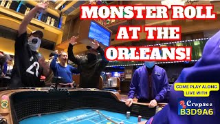 Live Casino Craps at the Boyd Orleans Hotel and Casino in Las Vegas. Crapse Code: B3D9A6