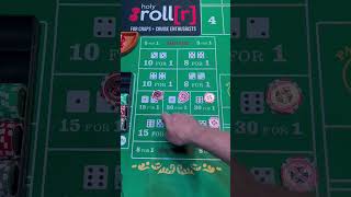 Prop Bets, Center Action, Plus Craps & Horn Bets #cruising #craps #royalcaribbean #subscribe #shorts