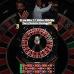 Drake Wins 1.1 Million With His Crazy Roulette Strategy! #drake #roulette #hugewin #casino #strategy
