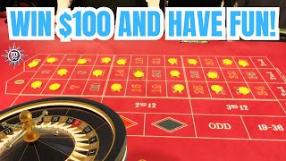 WIN $100 TONIGHT w/ This FUN ROULETTE betting strategy!