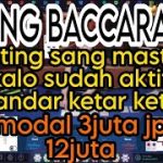 TIPS DAN TRIK CARA BERMAIN BACCARAT MUDAH MENANG | BACCARAT ONLINE | TRIK JITU BACCARAT