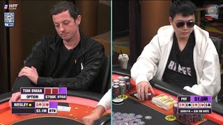 CASH TEXAS HOLD – POT 3$ MILLION !!! three barrel bluff!!