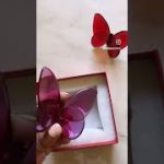 Baccarat Peony Lucky Butterfly Unboxing! #shorts