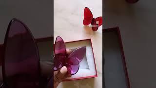 Baccarat Peony Lucky Butterfly Unboxing! #shorts