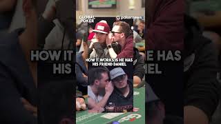 Blind Poker Player at World Series #poker #wsop2023 #pokernews