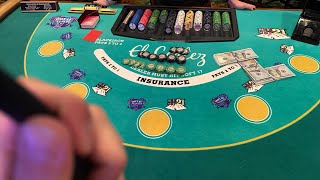 7/7/23 $3,000 Buy In Blackjack D Lucky Experience in Las Vegas