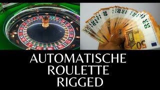 WIN ALTIJD OP DE AUTOMATISCHE ROULETTE van Interblock rigged