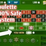 roulette strategy to win, roulette win, roulette big win