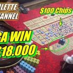 🔴 LIVE ROULETTE | 🔥 MEGA WIN 🔥 💲18.000  In Las Vegas Casino 🎰 $100 Chips Bets Exclusive ✅ 2023-07-12