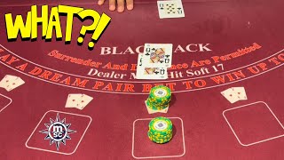 BLACKJACK! YOU CANNOT TRICK THIS DEALER!