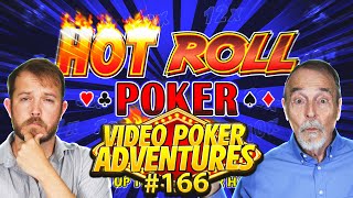 Can Hot Roll Poker Save The Day? Video Poker Adventures 166 • The Jackpot Gents