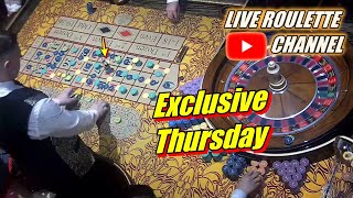 🔴LIVE ROULETTE |🔥Exclusive Thursday In Las Vegas Casino 🎰 Lots Of Betting ✅ 2023-07-13