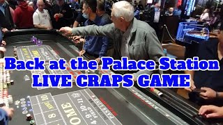 Back at Palace Station Live Craps Game #lasvegas #dice #dicegame #vegas #casinogame