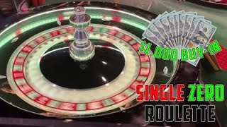 SINGLE ZERO ROULETTE! $1000 Buy-In From the Plaza Hotel & Casino! BIG WINS! Episode #1