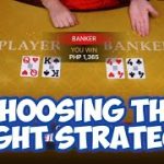 200 GCASH – BACCARAT STRATEGY | CHOOSING PERFECT STRATEGY TO WIN 🤑🤑🤑