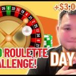 $3,000 Roulette Challenge: Trying To Finally Get To $3,000! (Day 28)