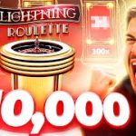 I TOOK $10,000 TO LIGHTNING ROULETTE…