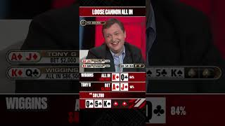 Loose Cannon Had Tony G BEAT 😱 #PokerStars #TheBigGame