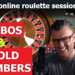🟢 My Numbers & Cold Numbers vs ROULETTE Wheel | 3rd Roulette Session | Online Roulette Strategy