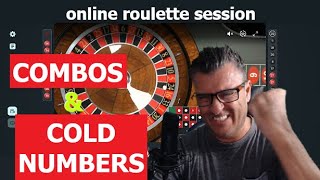 🟢 My Numbers & Cold Numbers vs ROULETTE Wheel | 3rd Roulette Session | Online Roulette Strategy