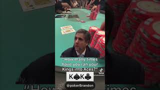 KK b – vs Aces – #pokerbrandon #poker #povpoker #aa #kk #pokerstrategy #qq #jj #bluff #texas #nlh