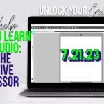 Learn Silhouette Studio with The Professor