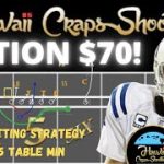 $15 Craps Table? Well you’re gonna need Options so here’s the Option $70 Craps Betting Strategy.