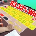 Easy Roulette Strategy with a 83.33% Win Rate