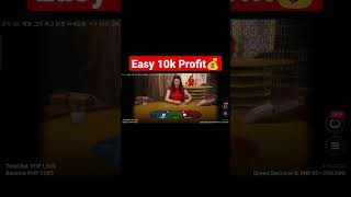 Baccarat Strategy 10k Profit💸💵💰 #baccarat #casino  #onlinecasino #gamestrategy  #baccaratonline