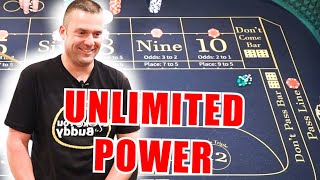 🔥UNLIMITED POWER🔥 30 Roll Craps Challenge – WIN BIG or BUST #332
