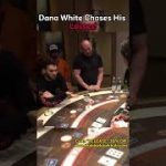 Dana White Chases His Losses On Blackjack! #danawhite #adinross #blackjack #gambling #casino
