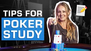 How To STUDY Poker [With Lexy Gavin-Mather]
