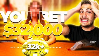 MASSIVE $32,000 BET ON BACCARAT!!! (+$250,000 balance)