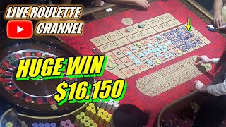 🔴 LIVE ROULETTE | 🔥 HUGE WIN 🔥 Amazing Session In Las Vegas Casino 🎰 💲100 Chips Bets ✅ 2023-07-24