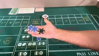 Craps Strategy – Don’t Pass Hard 4/10 Win $150