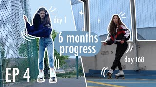 Roller Skating 6 Months Progress Vlog ~ Tips and Tricks for Beginner roller skater!