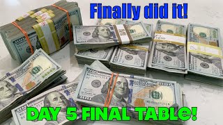 I Make Day 5 & Television Final Table Of Main Event!!! BIGGEST PAYOUT! Poker Vlog Ep 258