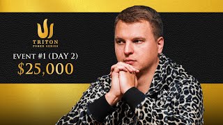 Triton Poker Series London 2023 – Event #1 $25k NLH GGMillion$ Live – Day 2